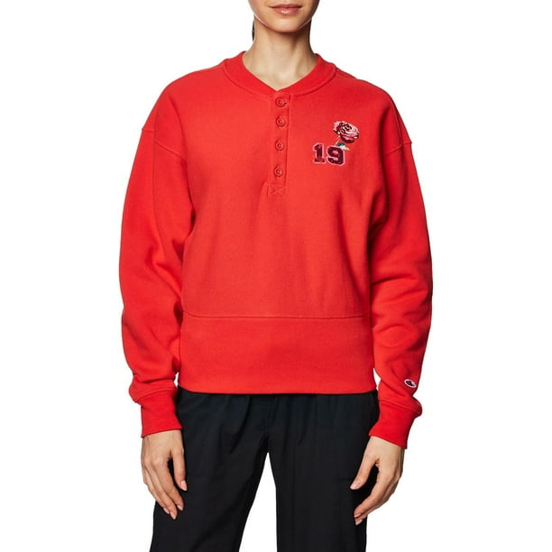 Sudadera Champion Scarlet para Mujer W0162-586G5B-040 rojo S