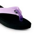 thumbnail image 5 of NORTY Women's Thong Flip Flop Sandal for Beach, Pool and Everyday - Runs Two Sizes Small 42352-6B(M)US (Purple), 5 of 6