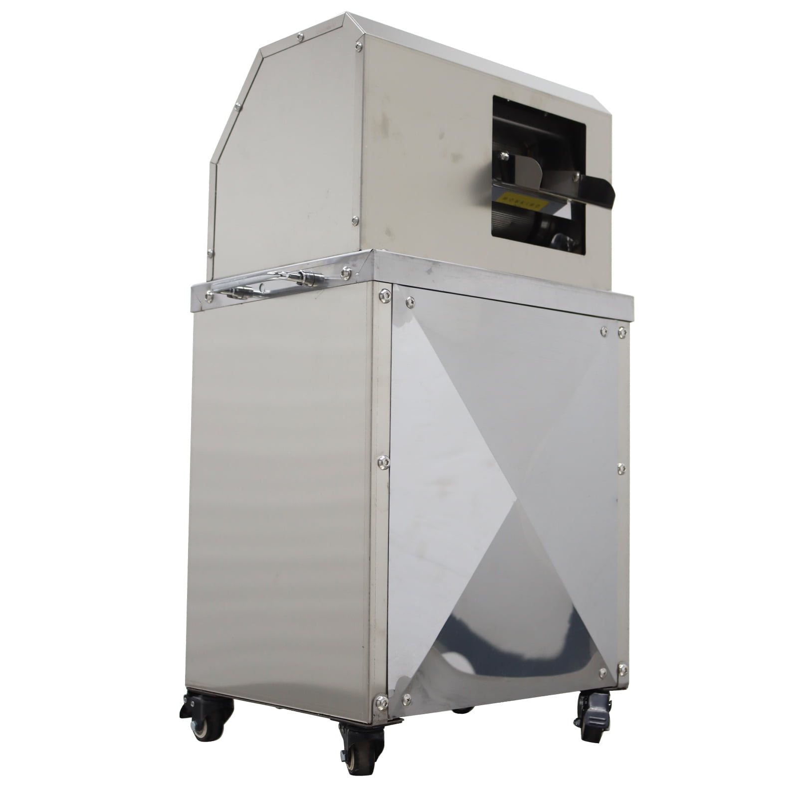 High Juicing Rate Electric Sugar Cane Ginger Press Juicer 3-Rollers Sugarcane Press 300kg/h