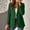 Green, variant on Blazers for Women Tailored Suit Jacket Business Casual Style Long Sleeves Lapel with Pockets Yellow S
