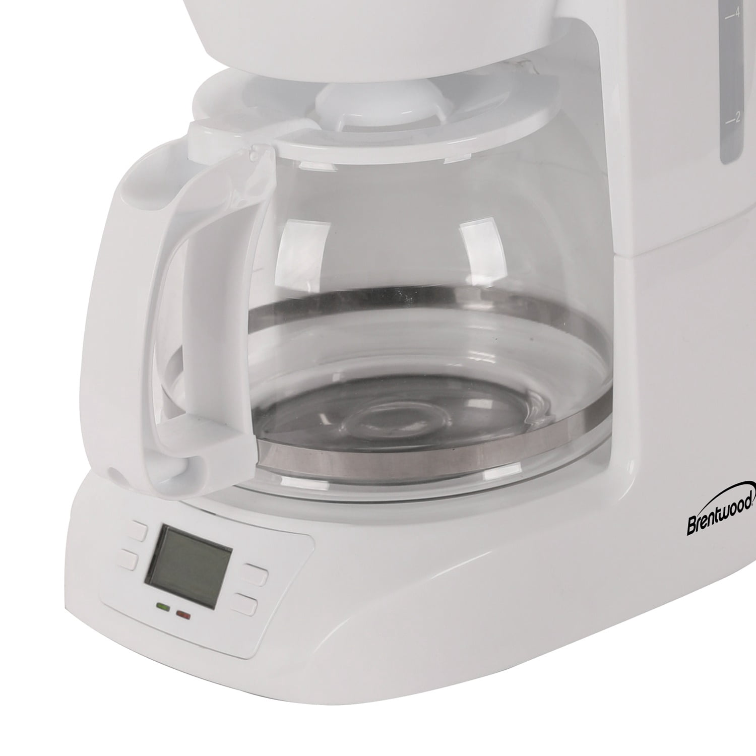 Brentwood 10-Cup Digital Coffee Maker (White), TS-219WPT