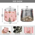 thumbnail image 2 of Yayeee Ashtray with Lid for Cigarette Smokeless Stainless Steel Home Ash Holder, White Gingerbread Houses, 2 of 7