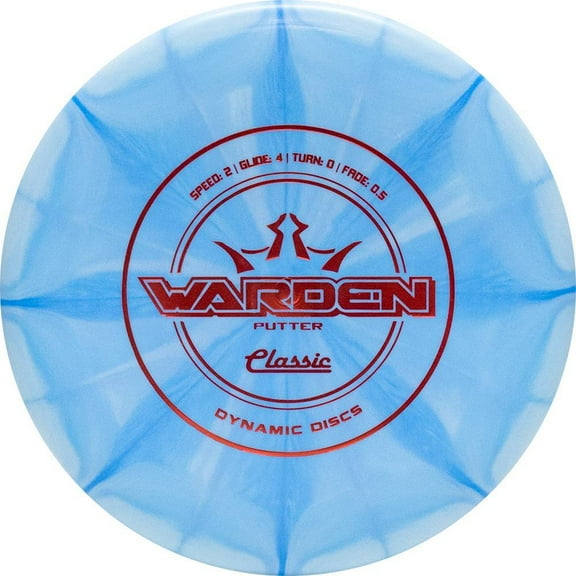 Dynamic Discs Classic Line Burst Warden Putter Golf Disc [Colors may vary]
