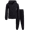 Black, variant on Coney Island Boys Sweatsuit Set - 2 Piece Soft Fleece Zip Up Hoodies and Jogger Sweatpants (5-16)