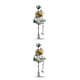 thumbnail image 3 of Adorno de granja de pollo Matsuzay Resina 2Conjunto Verde, 3 of 6
