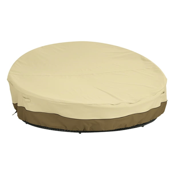 Classic Accessories Veranda WaterResistant 90 Inch Round Patio Daybed