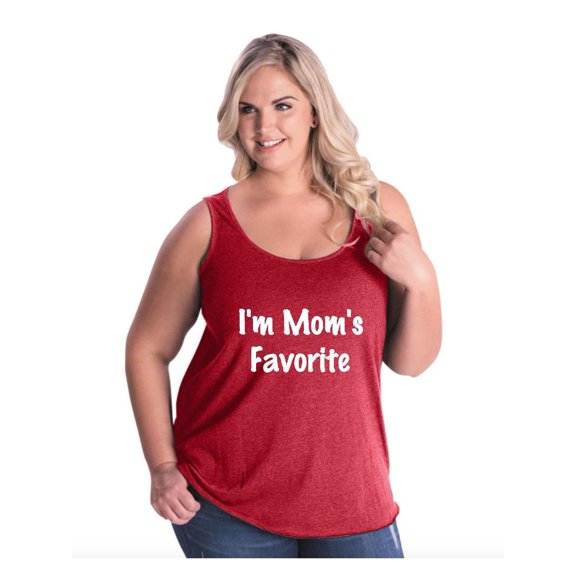 Normal is Boring - Women's Plus Size Tank Top, up to Size 28 - I'm Mom's Favorite