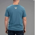 thumbnail image 4 of VORTEX Men's Camo Logo Short Sleeve Tee, Color: Steel Blue Heather, Size: XL (120-15-SBH-XL), 4 of 4