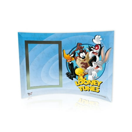 - Trend Setters Looney Tunes (Group) Curved Glass Print with Photo Frame