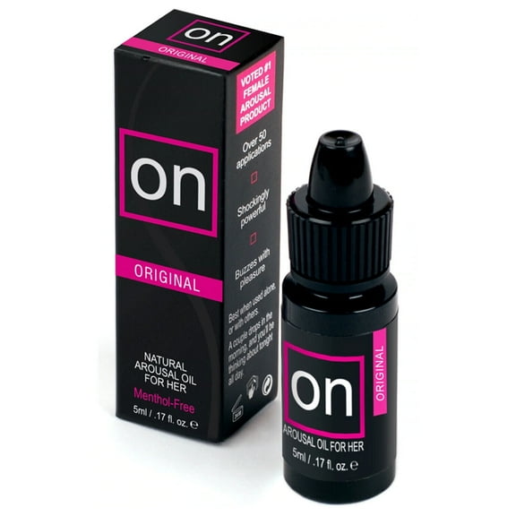Sensuva ON Natural Arousal Oil for Her, Original Water-Based Gel