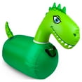 thumbnail image 5 of Waddle Large Green Dino Hip Hopper Inflatable Hopping Animal Bouncer, 250lbs , Ages 5+, 5 of 8
