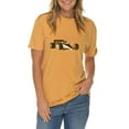 thumbnail image 3 of Plus Size Open Wheel Racer Graphic Design Vintage Crewneck Tee - Vintage Mustard 2XL, 3 of 4