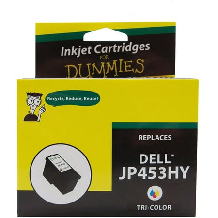 For Dummies Remanufactured Dell KX703/JP453 Tri-Color Ink Cartridge