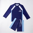 thumbnail image 5 of LYEAA Toddler Girl Swimsuit 3-14 Years Old Long Sleeve One-Piece Swimming Sets Bathing Suit Modest Vacation Swimwear, 5 of 5