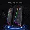 thumbnail image 3 of Redragon K556 RGB LED Backlit Wired Mechanical Gaming Keyboard GS520 RGB Desktop Speakers, 3 of 9