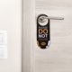 thumbnail image 3 of Letrero de "No molestar" para puerta de hotel, colgante de doble cara para puerta, colgador de pomo de puerta, 3 of 8