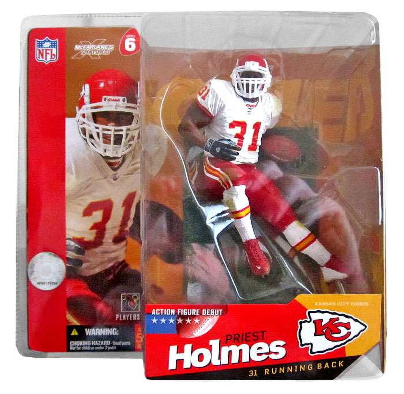 スポーツ McFarlane Priest Holmes Chiefs Variant McFarlane NFL Sports Picks Series 9 Priest Holmes Action Figure