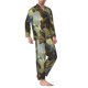thumbnail image 2 of Balery Ferocious Dinosaur Pijama para Hombre de Dos Piezas con Manga Larga, Conjunto de Dormir y Descanso Suave con Bolsillos-Large, 2 of 7