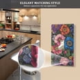 thumbnail image 5 of Yayeee Duplex Wall Plate 1-Gang 4.5"x2.7" Home Receptacle Light Switch Decorative Outlet Cover, Vibrant Blooming Flowers, 5 of 7