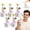 5pcs, variant on Seagull Mine Sound Button Keychain, Rechargeable Fidget Clicker with Real Sound & LED Light, Funny Interactive Desk Stress Relief Toy Gifts for Adults