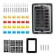 thumbnail image 1 of Caja de fusibles de 1 en 12 salidas, 12 vías, caja de fusibles impermeable multidireccional, piezas de repuesto, reemplaza piezas de RV, caja Hugo Cuadro de luces o fusibles, 1 of 8