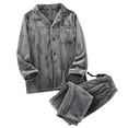 thumbnail image 4 of Lixiuxyad Coral Pajama For Flannel Sleepwear For Fall And Winter Soft And Thick Ideal For Home And Comfort Wear In Plus Size Womens Sleepwear XXXL, 4 of 4
