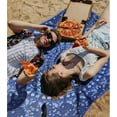 thumbnail image 2 of Picnic Blanket Waterproof Picnic Beach Blanket Waterproof Sandproof Foldable Portable Travel Large Mandala Style Picnic Blanket for Outdoor Camping,Beaches,Parks -Mandala 80" X 60", 2 of 6