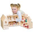 thumbnail image 3 of Melissa & Doug Se Plient et Vont Maison de Poupée, 3 of 6