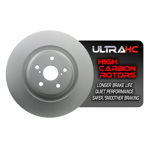 UltraHC Coated High Carbon Brake Rotor, Front Left UR005345