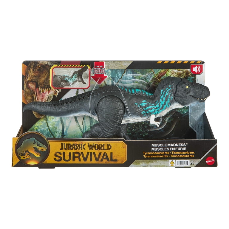 Jurassic World Muscle Madness T-Rex Action Figure photo 6