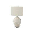 thumbnail image 4 of Monarch Specialties Lighting, 28"h, Table Lamp, Cream Ceramic, Ivory / Cream Shade, Contemporary, 4 of 6