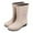 Khaki, variant on Women Rain Boots Ankle Rain Boots Waterproof Non-Slip Casual Shoes Short Rain Boots Wide Calf For Gardening Outdoor Work And Everyday Wear Rain Boots