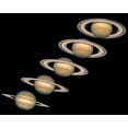 thumbnail image 2 of NASA 14x12 White Modern Wood Framed Museum Art Print Titled - Views of Saturn, 1996-2000, 2 of 4