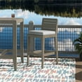 thumbnail image 1 of Homestyles Sustain Wood Outdoor Barstool - Set of 1, Gray, 1 of 26