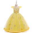 thumbnail image 1 of Vestido de princesa de manga corta para niña grande de Europa y Estados Unidos, vestido de novia de corte infantil, vestido de actuación de piano, 1 of 6