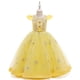 thumbnail image 1 of Vestido de princesa de manga corta para niña grande de Europa y Estados Unidos, vestido de novia de corte infantil, vestido de actuación de piano, 1 of 6