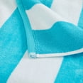 thumbnail image 4 of Market & Place 100% Cotton Cabana Stripe Beach Towel Sets, 30" x 60", Assorted Colors, 4 of 5