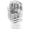 thumbnail image 2 of Marucci Adult Crux Camo Batting Gloves White XX-Large, 2 of 5