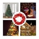 thumbnail image 4 of Guirnalda de luces LED de cobre con forma de estrella a pilas | 50 mini LED blanco cálido | Cable plateado flexible | Luces navideñas decorativas portátiles para coronas, bodas, cumpleaños y, 4 of 6