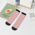 thumbnail image 5 of Salouo Funny Chicken Pattern Unisex Middle Tube Socks,Middle-Finger Knee High Socks Over The Calf Tube Stocking Crew Stockings for Women and Men Tube Socks, 5 of 8