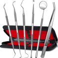thumbnail image 1 of Juego de herramientas dentales G.CATACC Dental Pick Kit de limpieza de dientes, 1 of 1