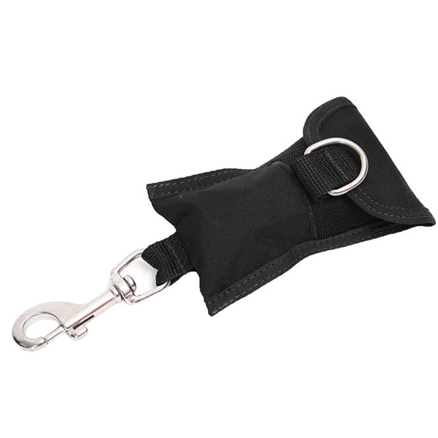 Soidarity Cordón de buceo largo, soporte de correa, bolsa de almacenamiento con Clip, gancho de acero inoxidable, equipo de transporte de vuelo trasero, Deportes acuáticos Soidarity OD024329-00