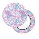 thumbnail image 2 of Balery Tie Dye Fundas de asiento para taburete de bar redondo de tela de terciopelo ajustables que protegen de arañazos y manchas para sillas de 14 a 17 pulgadas.-12 inch, 2 of 7