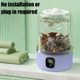 thumbnail image 6 of Mini Portable Laundry Washer, Small Electric Washing Machine for Delicates, Baby Clothes, Travel and Small Apartments, Space-Saving and Energy-Efficient, 6 of 6