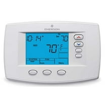 Emerson 1F95-0671 Digital Blue 6" Programmable Thermostat