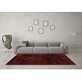 thumbnail image 3 of Ahgly Company Indoor Rectangle Abstract Red Modern Area Rugs, 7' x 9', 3 of 4