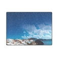 thumbnail image 3 of CADecor Santorini Sunny Day Greece Sea Nature Throw Blanket Bed Sofa Blanket 58x80 inches, 3 of 3