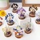 thumbnail image 5 of Seyotauo Wooden Base Healing Crystal Tree Set of 12, Thoughtful Gifts for Women - Handcrafted Tree of Life - Home, Office Decor for Positive Energy,Money,Good Luck,Reiki Healing - Gift for Mom & Dad, 5 of 6