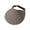 Coffee, variant on Women’s Seamed Oversized Brim Adjustable Back Clip Visor with Segmented 3D Cut for Country Trips Beige