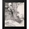 thumbnail image 2 of Redon, Odilon 12x14 Black Modern Framed Museum Art Print Titled - The Celestial Art, 2 of 5